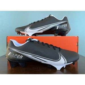 Nike Vapor Edge Speed 360 Black/White Football Cleats Men's Size 14 CD0082-001